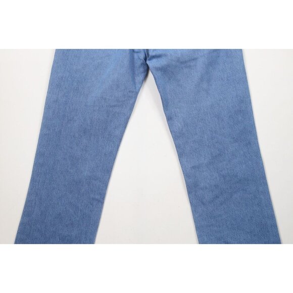 Vtg 70s 80s Levis Orange Tab Mens 32x31 Distressed Straight Leg Denim Jeans USA - Picture 8 of 12